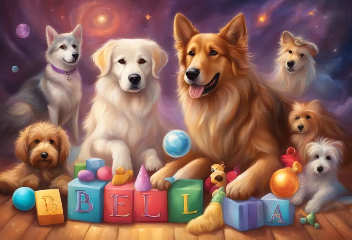 dog names that go with bella
