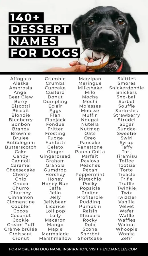 dog names that go with biscuit
