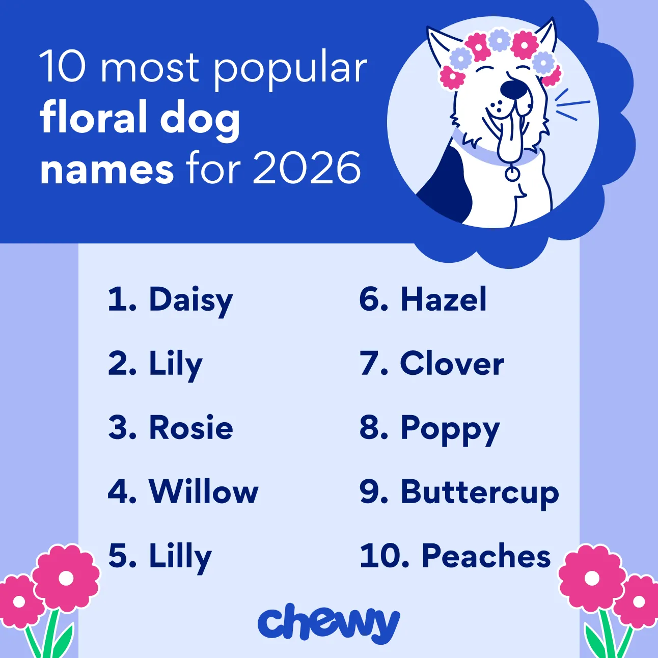 dog names that go with daisy