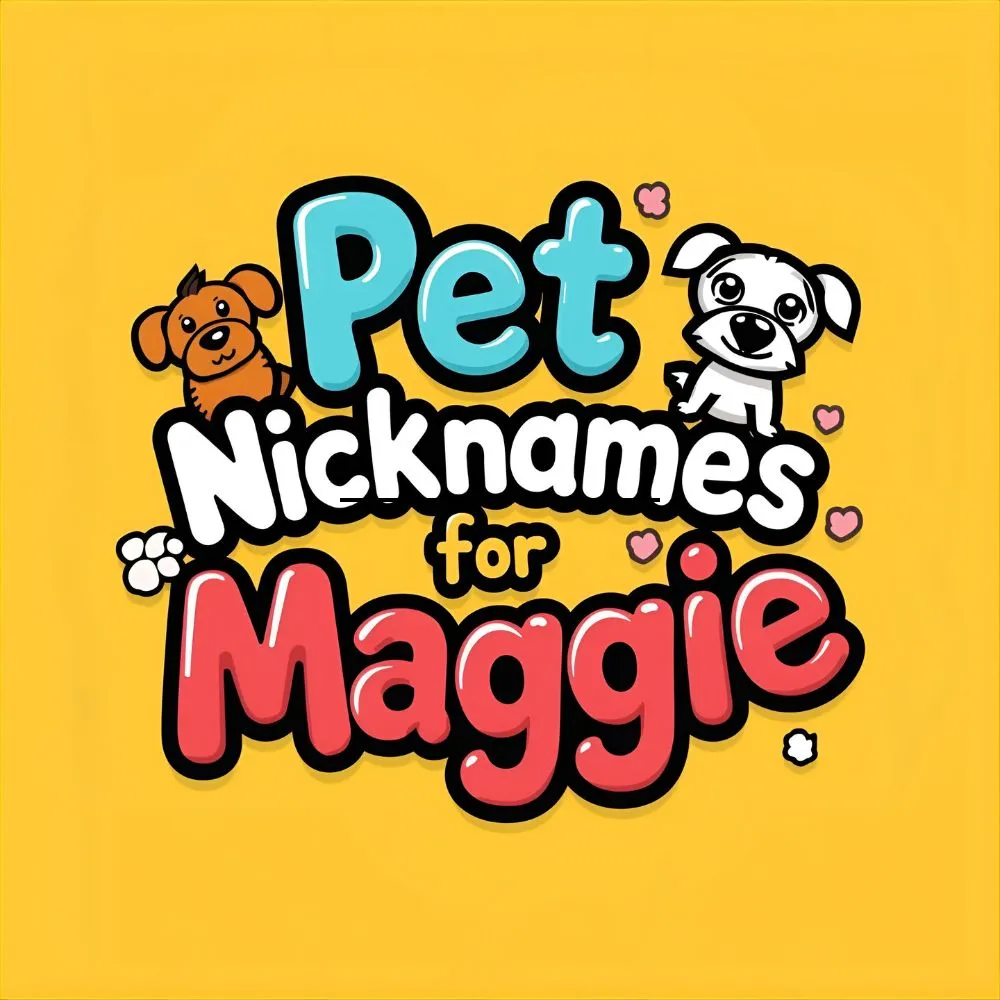 dog names that go with maggie
