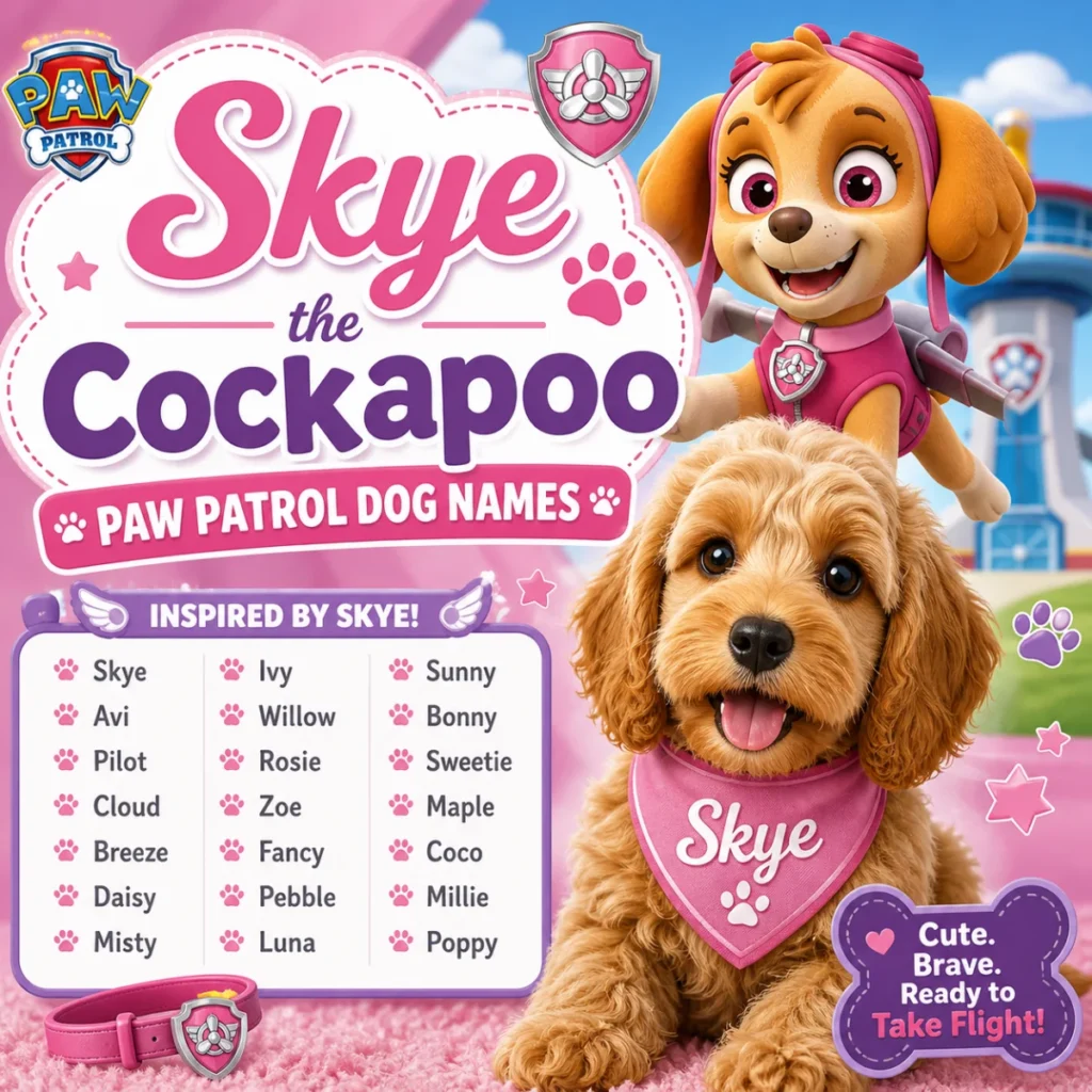 dog names that go with skye