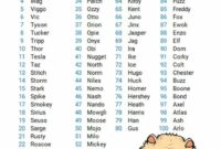 boy dog names that start with t