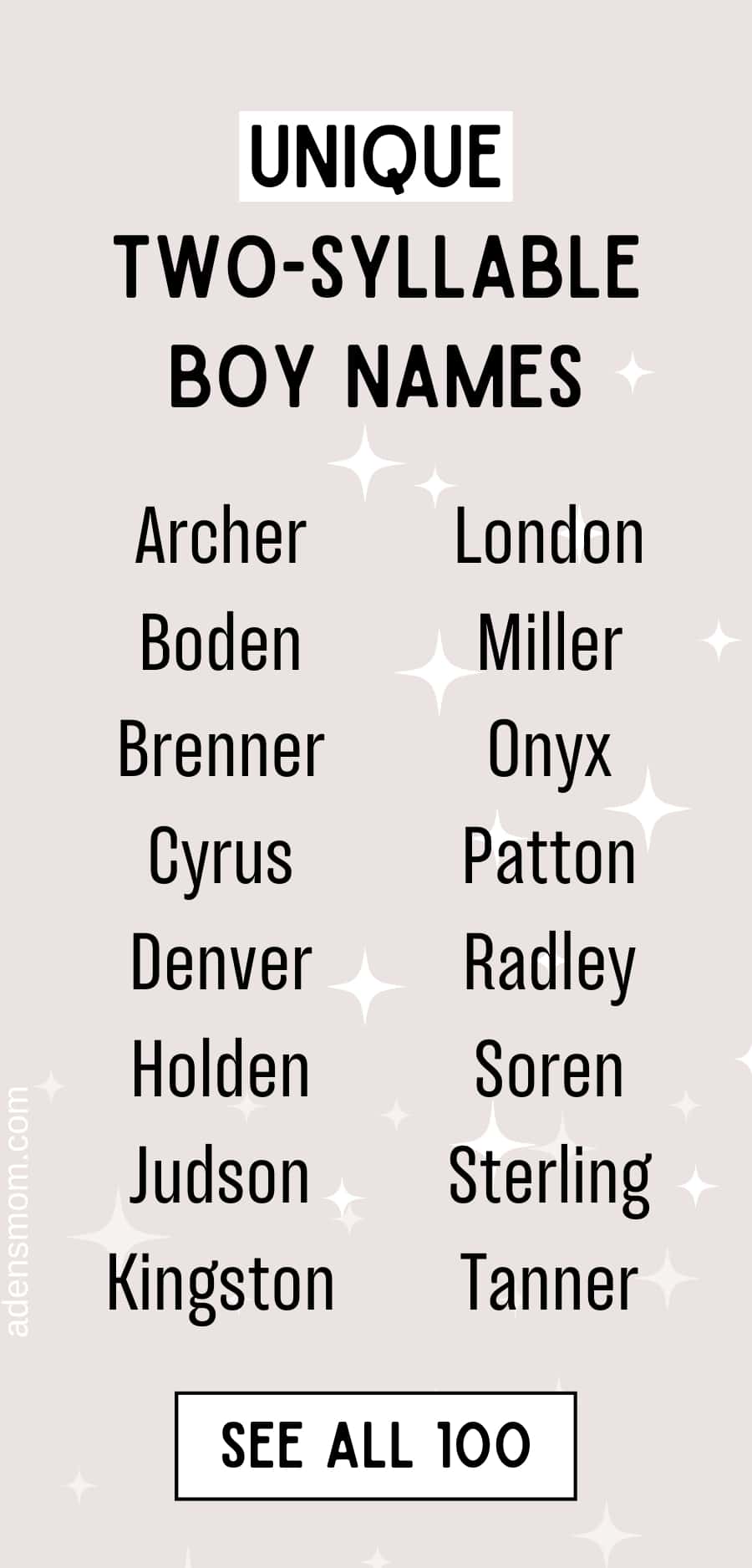 2-syllable-boy-names-ending-in-e-sound
