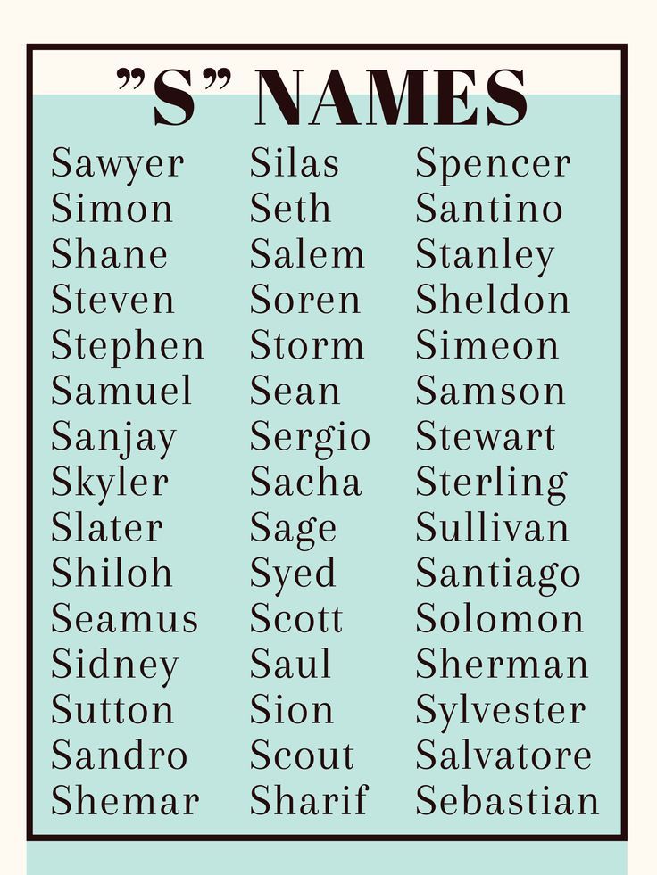 black-boy-names-that-start-with-s