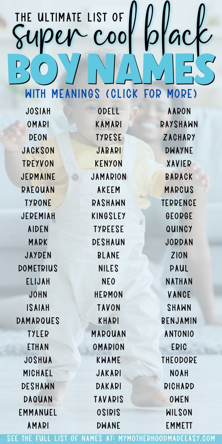 unique-black-baby-boy-names-with-meaning