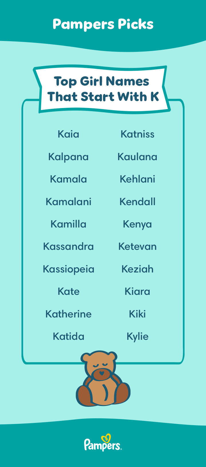 4 Letter Girl Names Starting With K