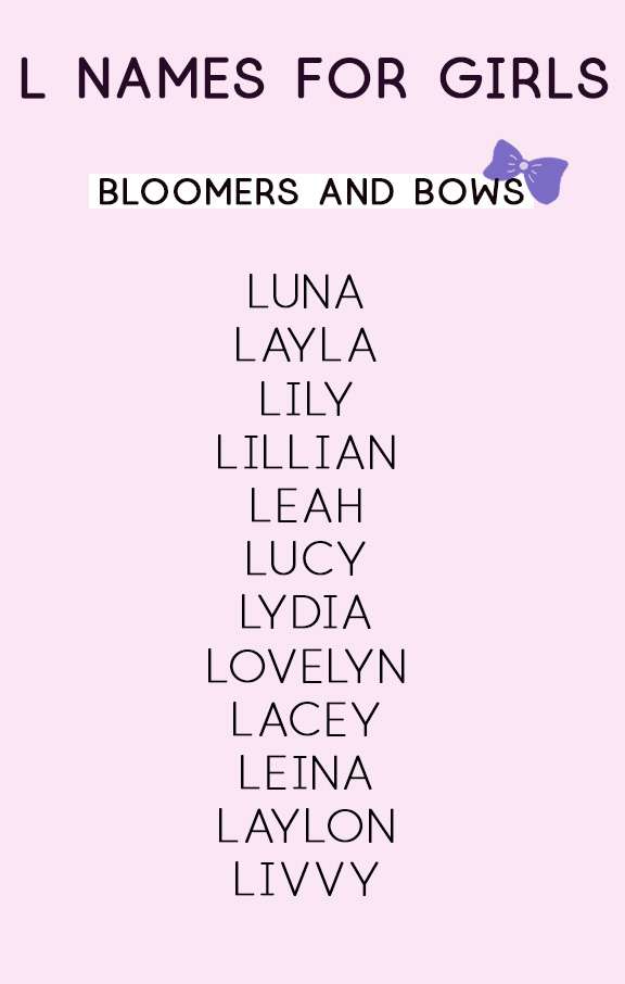 names-for-girls-that-start-with-l