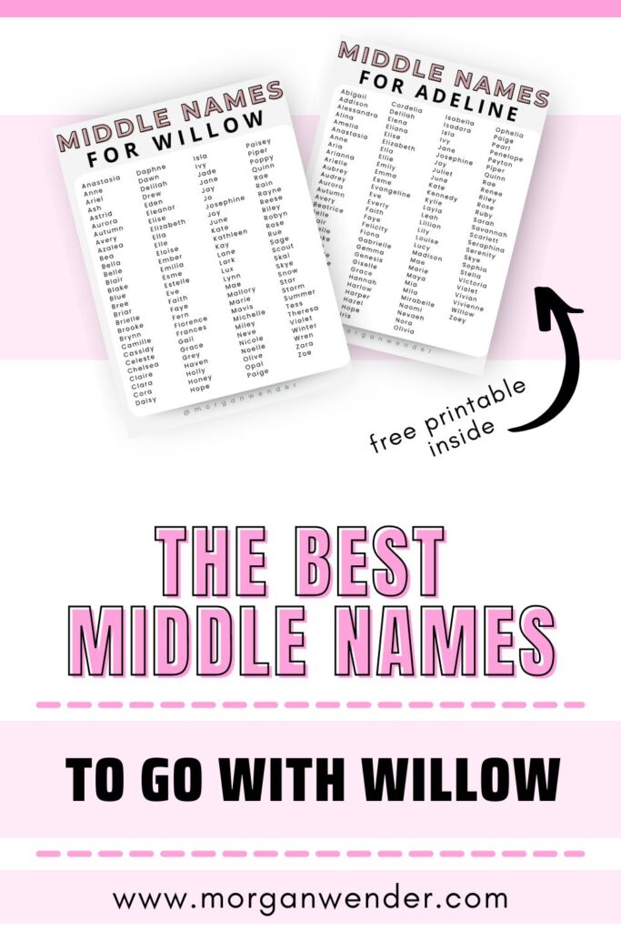 names-that-go-with-willow-for-a-girl