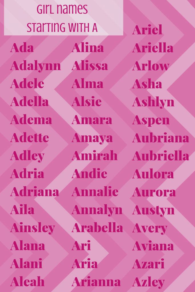 rare-unique-girl-names-that-start-with-a