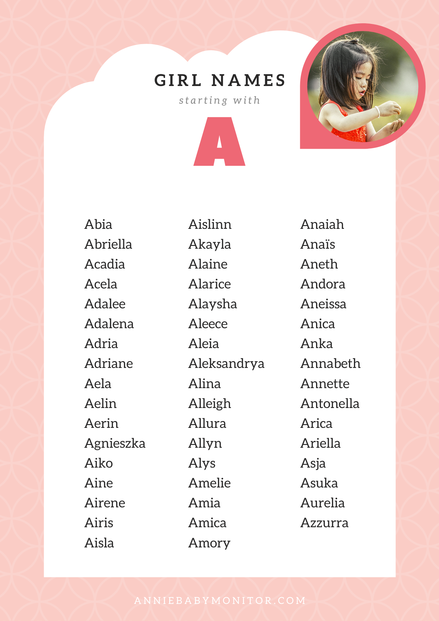 Unique Girl Names That Start With A unique-girl-names-that-start-with-a