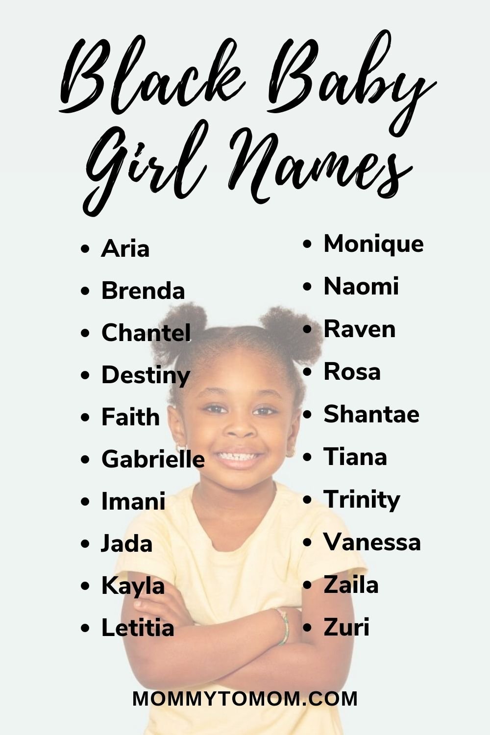 Unique Twin Girl Names That Rhyme Black Girl