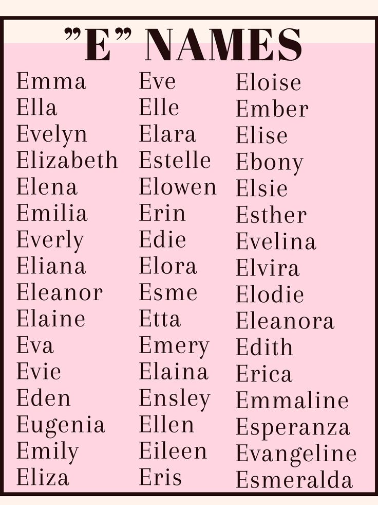 vintage-girl-names-that-start-with-e