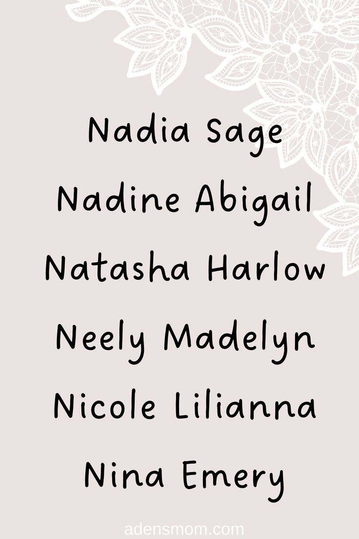 white-girl-names-that-start-with-n