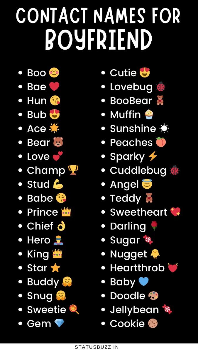 affectionate-pet-names-for-boyfriend