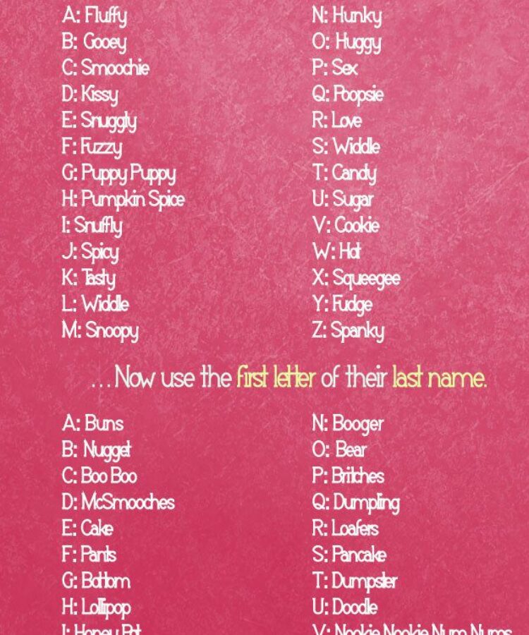 Cowboy Pet Names for Boyfriend