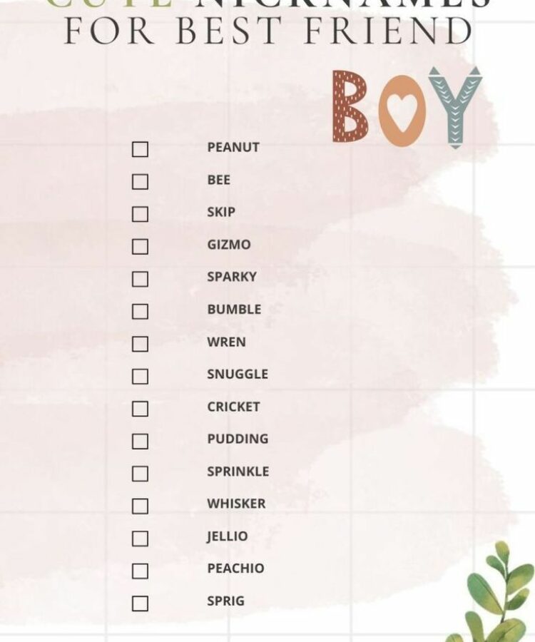 Gay Pet Names for Boyfriend