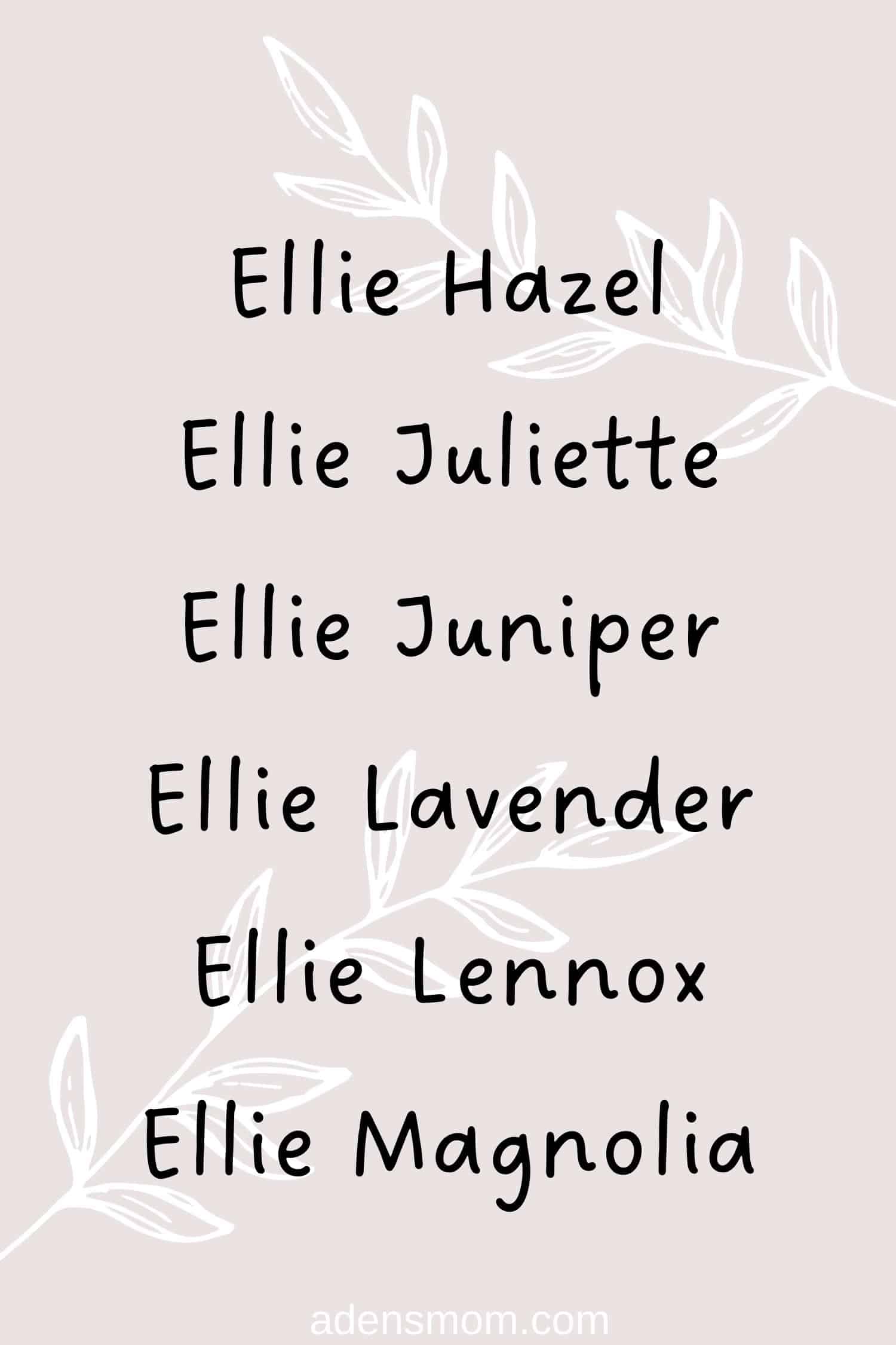 good-middle-name-for-ellie