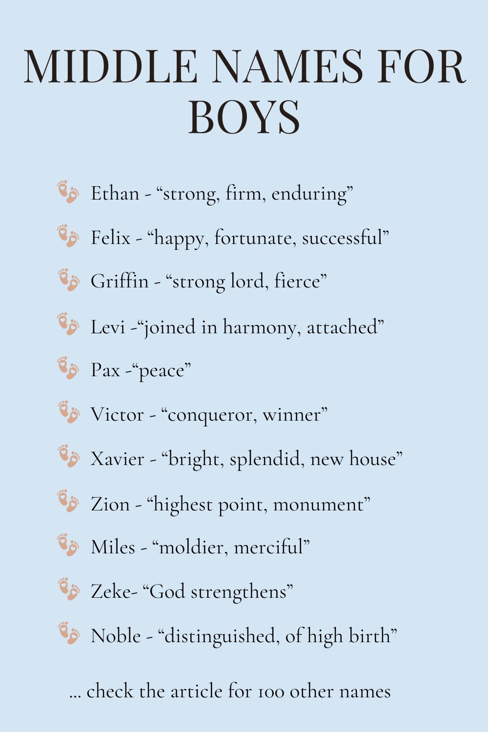 one-syllable-middle-name-for-easton