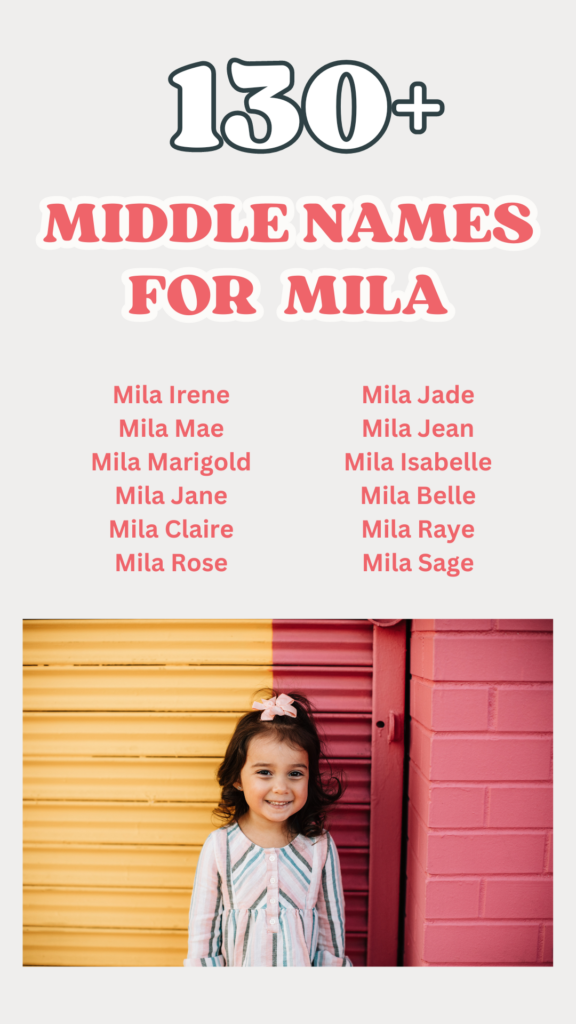 spanish-middle-name-for-mila