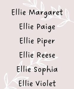 unique-middle-name-for-ellie